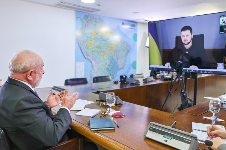 Presidente da Ucrânia é “bem-vindo” ao Brasil, afirma o Ministério das Relações Exteriores