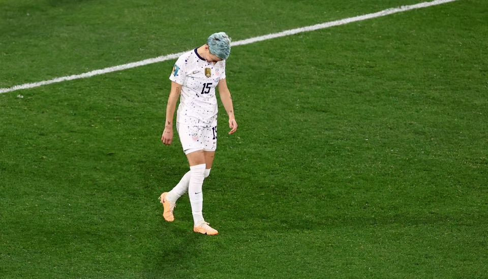 A despedida de Megan Rapinoe da Copa do Mundo Feminina