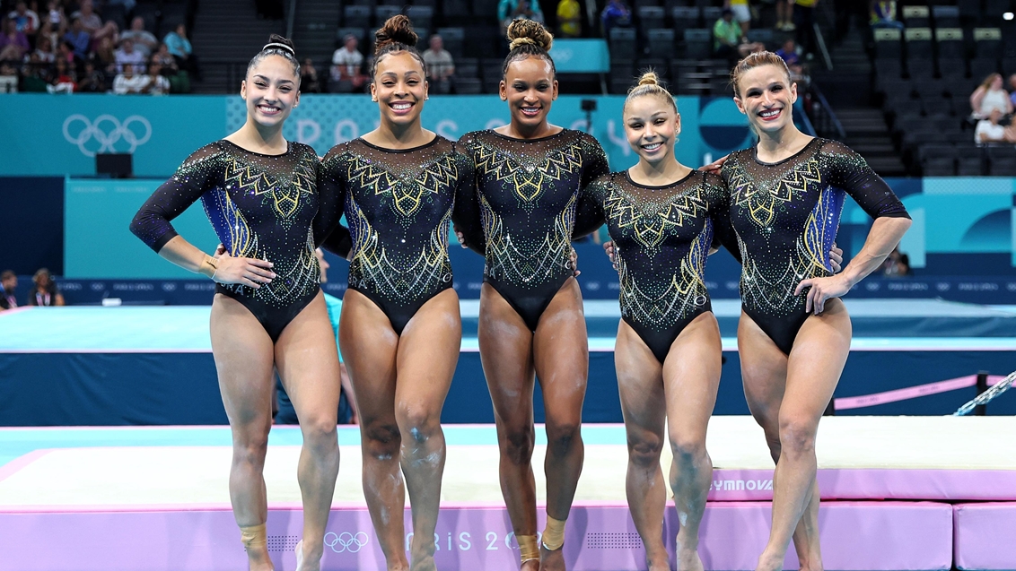 Brasil disputará 7 Finais da Ginástica Artística Feminina em Paris