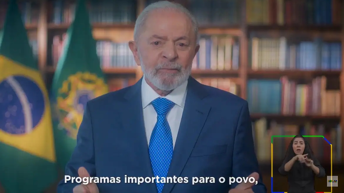“Mundo voltou a acreditar no Brasil”, diz Lula em Pronunciamento de Balanço de Gestão