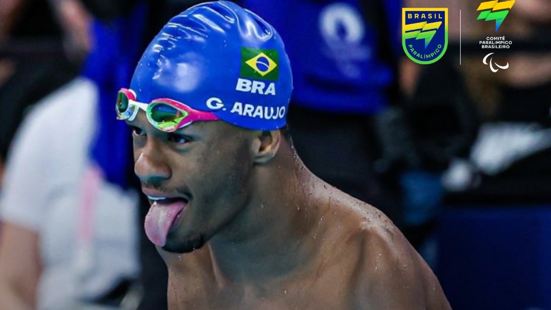 Gabriel Araújo conquista primeiro Ouro do Brasil na Paralimpíada de Paris